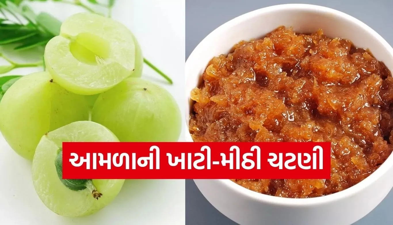 Sweet and sour gooseberry chutney