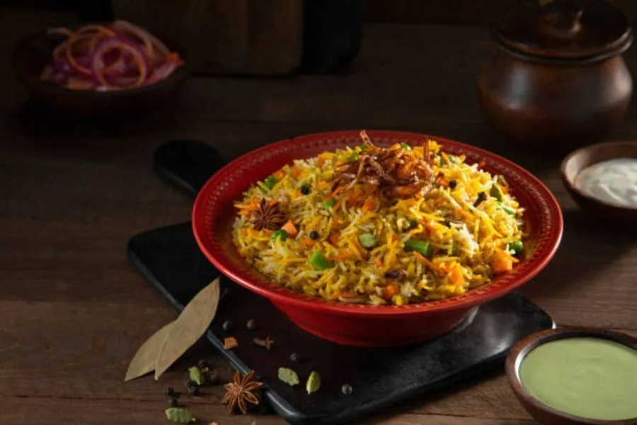 Veg Dum Biryani 