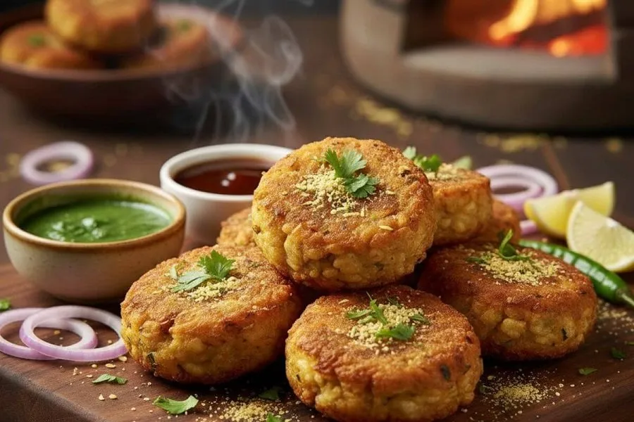 Crispy Mumra Tikki