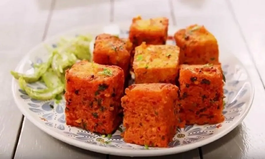 Tomato Dhokla