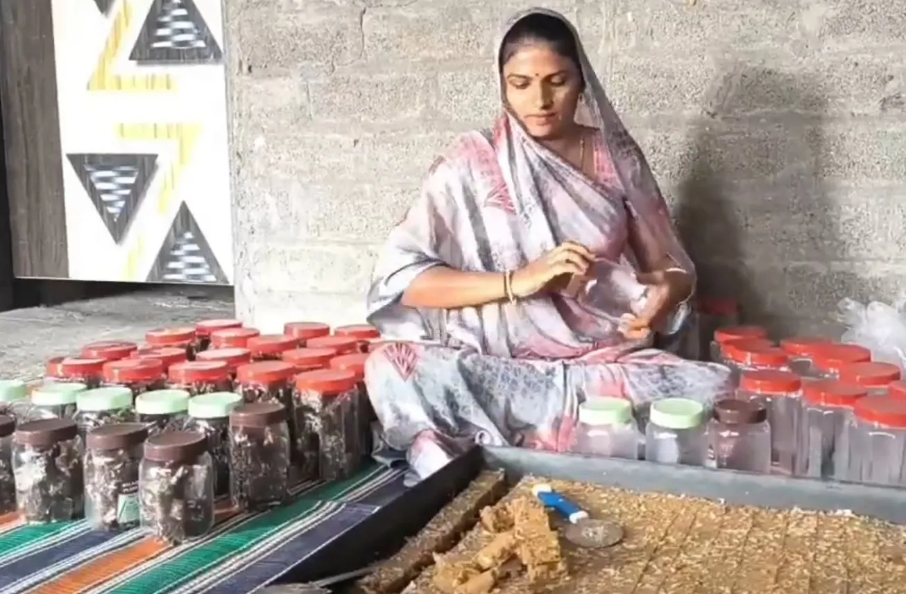 ગીર ગાયના ઘીથી બનેલા પરંપરાગત પાકથી મહિલાની આત્મનિર્ભરતાની કહાણી 3 mahuva dakshaben ahir .jpeg