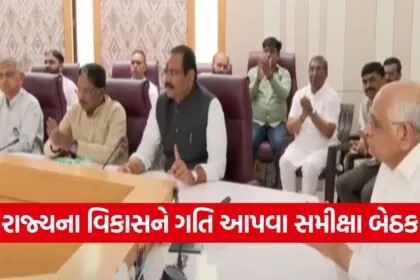 Gujarat Budget Review Meeting 1