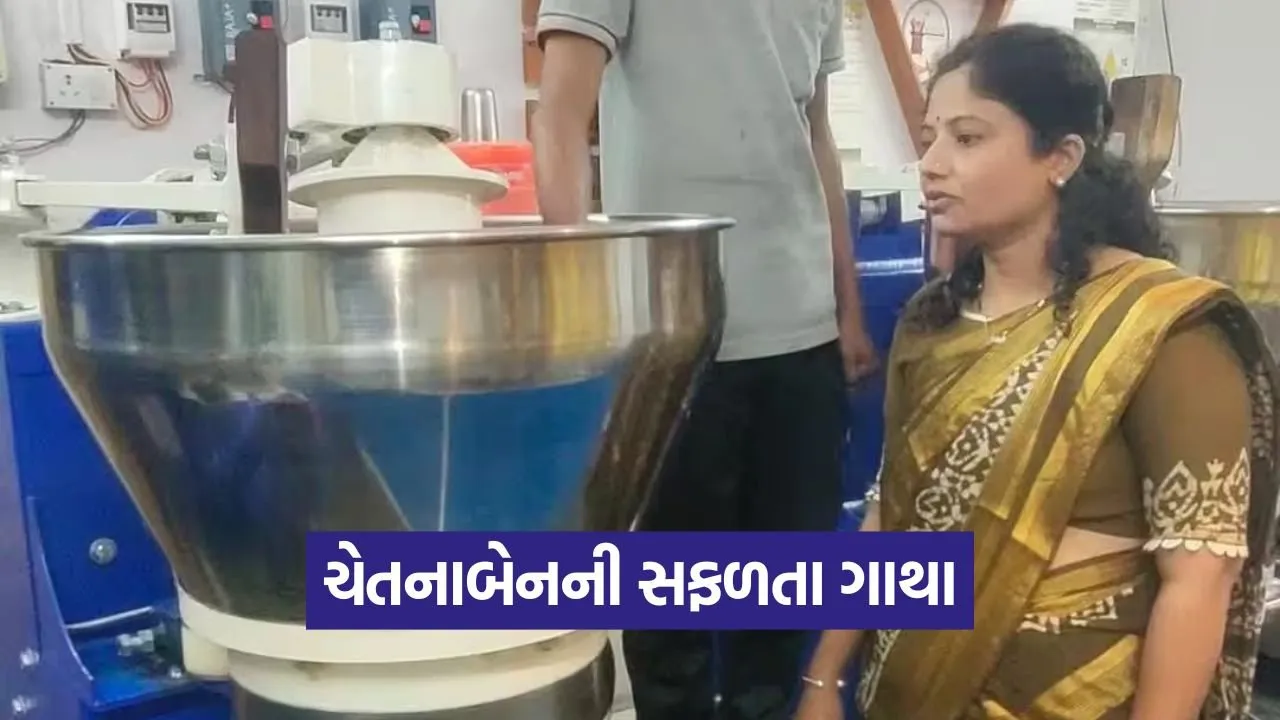 vadodara chetnaben chauhan groundnut oil business 1.jpg
