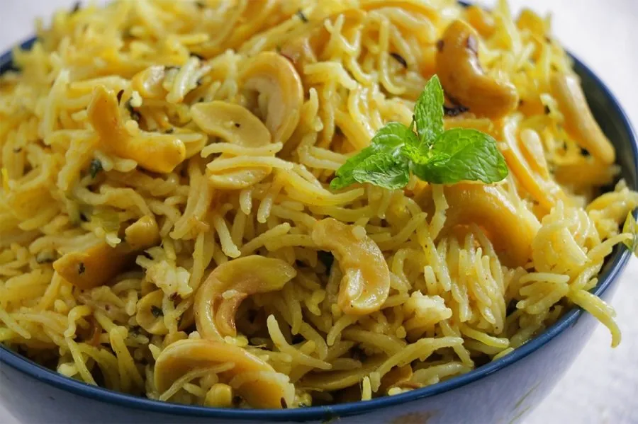 Cashew Pulao