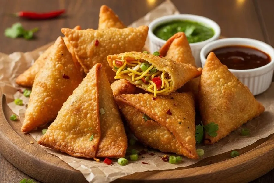 Noodle Samosa