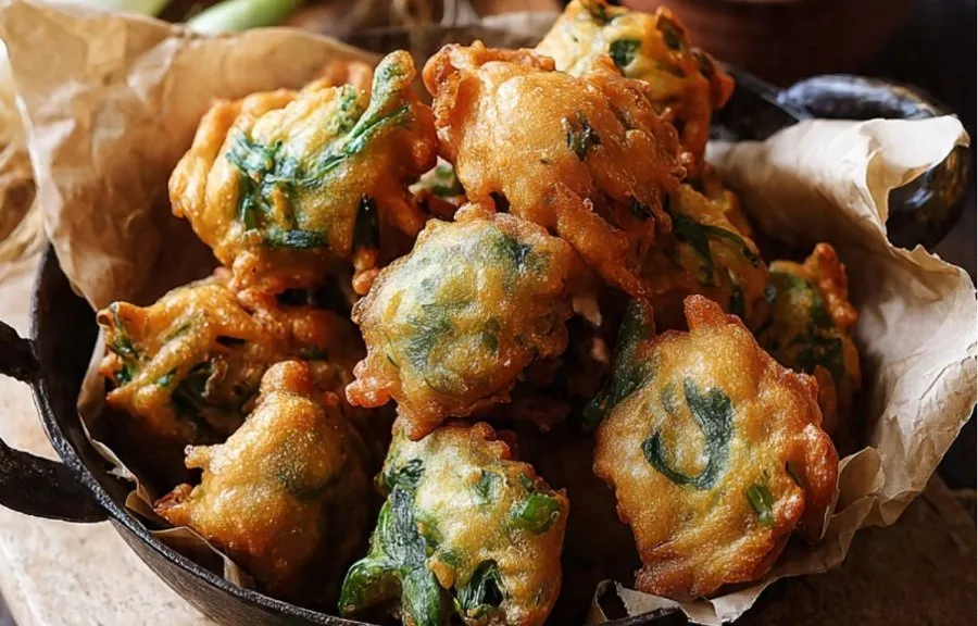  Spring Onion Pakora
