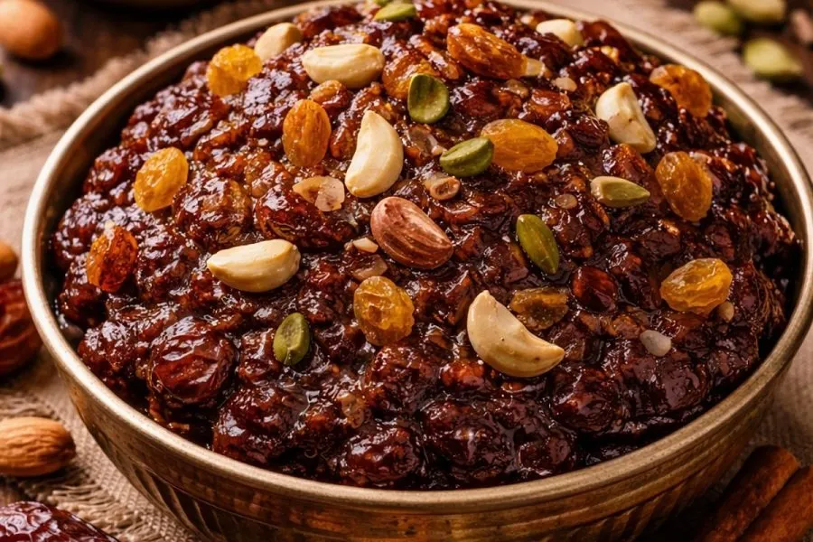 શિયાળાની ઠંડીમાં શરીરને રાખશે ગરમ, જાણો ખજૂરનો હલવો બનાવવાની સરળ રીત 2 Dates Halwa