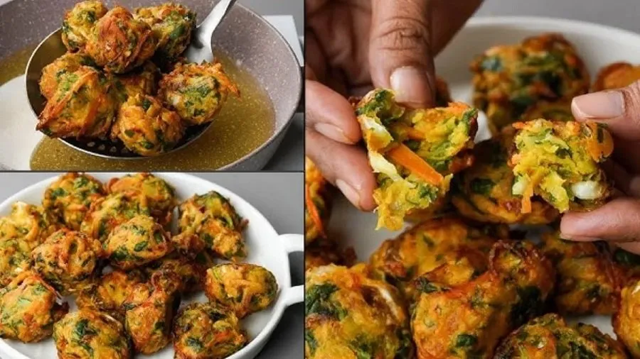 Palak Pakoda Recipe