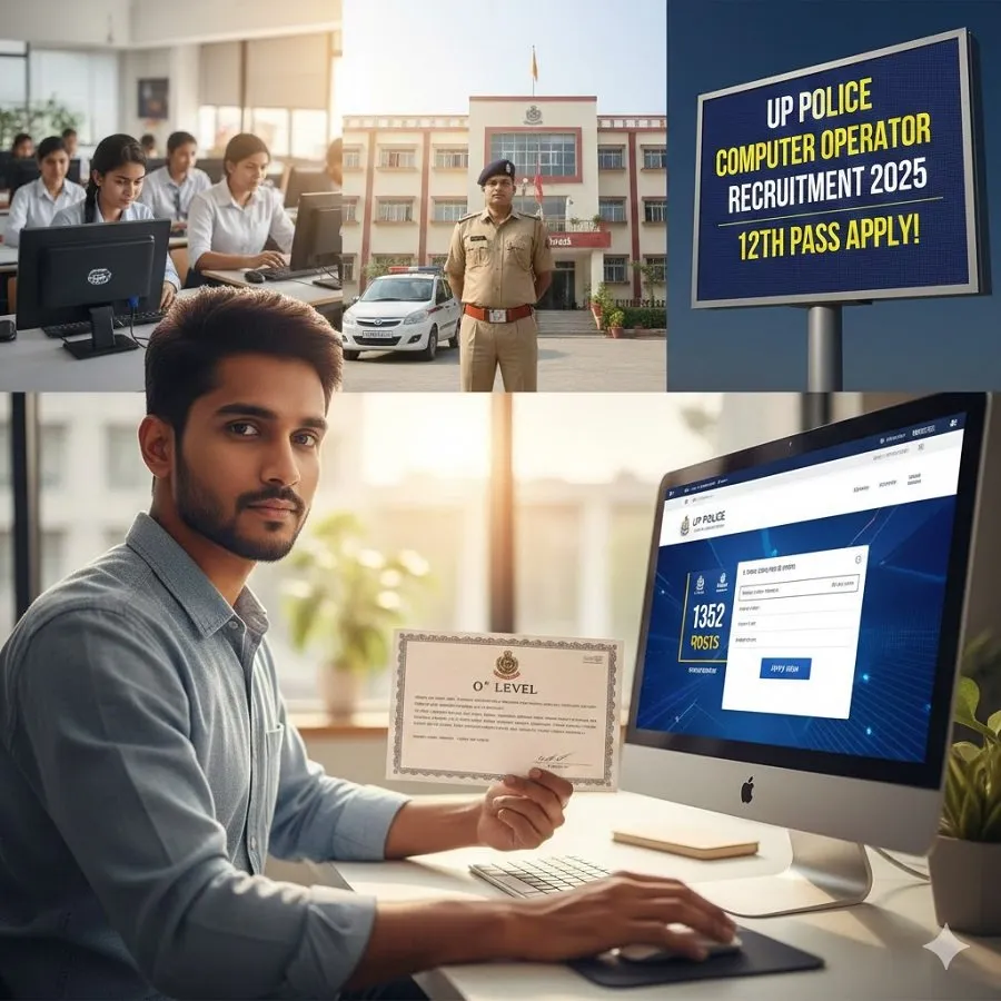 UP Police Computer Operator Recruitment 2025