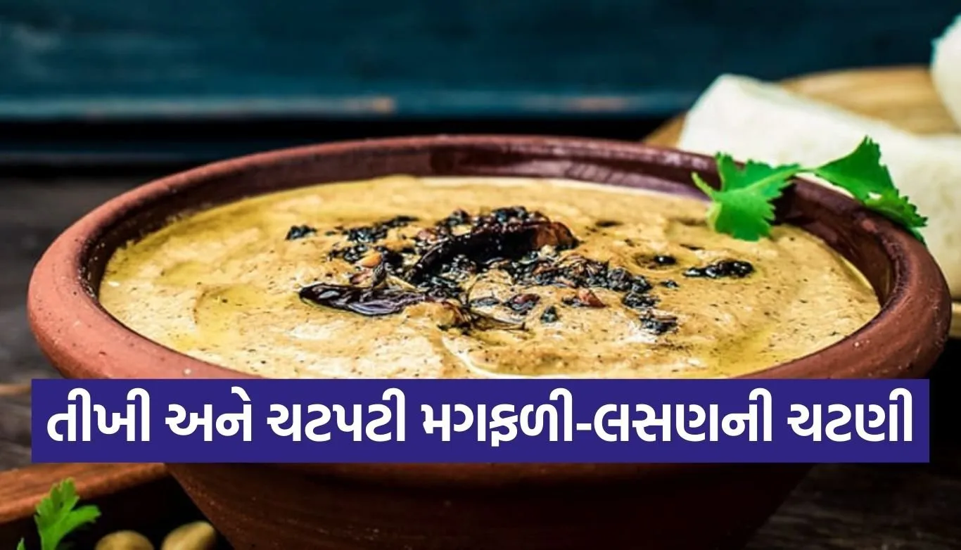 Peanut Garlic Chutney