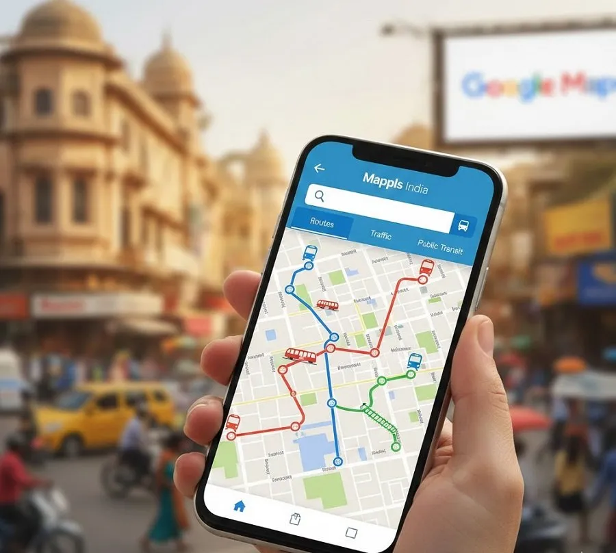 Google Maps ભૂલી જશો! હવે સ્વદેશી 'Mappls' એપમાં મળશે મેટ્રો, બસ અને ટ્રેનની તમામ વિગતો 2 MapMyIndia
