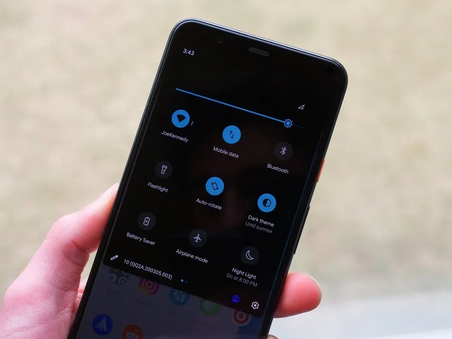 Dark mode