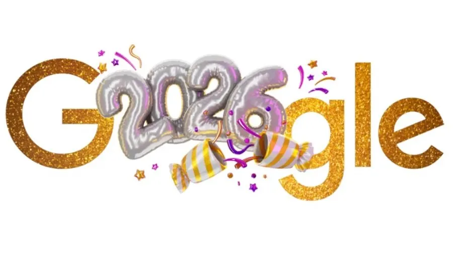 Google Doodle New Year