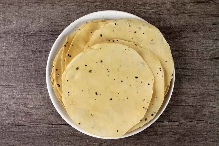 Moong dal papad