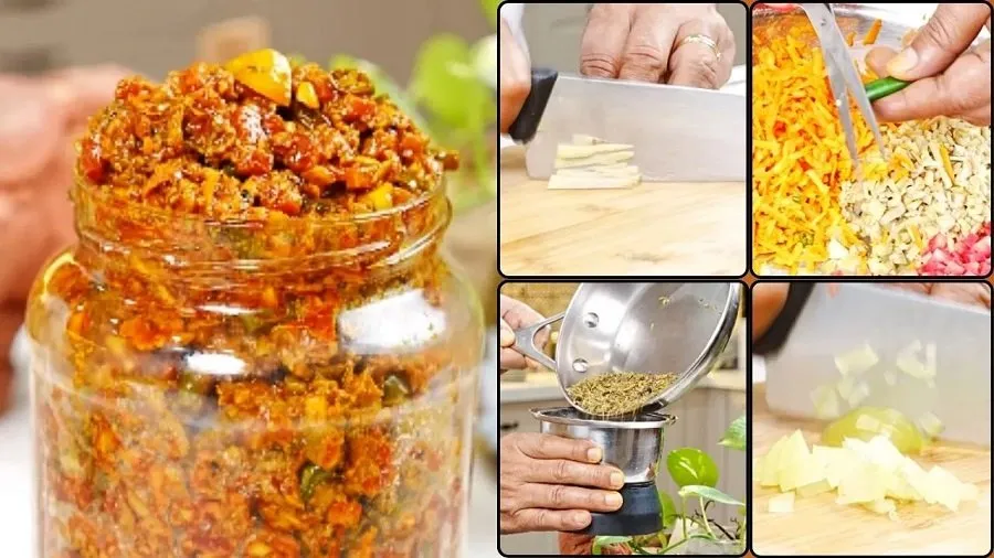 માત્ર 15 મિનિટમાં બનાવો ચટપટું 'પંચરત્ન અથાણું', તડકામાં રાખ્યા વિના મેળવો દાદી-નાની જેવો સ્વાદ 2 Panchratan Mix Achaar