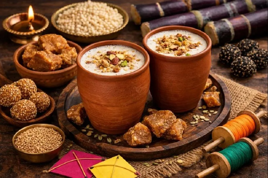 મકર સંક્રાંતિ પર ખાંડને બદલે ટ્રાય કરો 'ગોળ વાળી લસ્સી', સ્વાદ અને સ્વાસ્થ્યનો છે આ અદભૂત સંગમ 2 Lassi