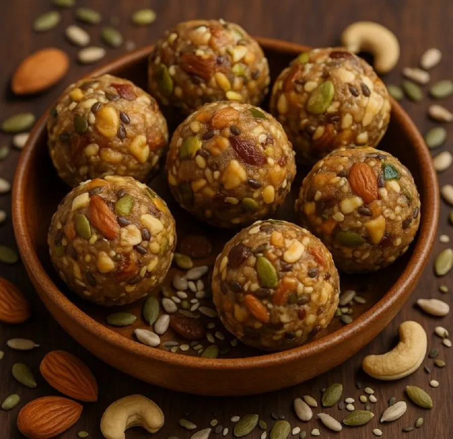 ખાંડ અને ઘી વગરના શક્તિવર્ધક લાડુ: શિયાળામાં ઈમ્યુનિટી વધારવા માટેનો બેસ્ટ ઓપ્શન 3 laddu.jpg