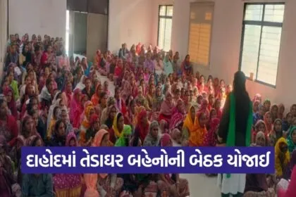 Dahod Anganwadi Meeting