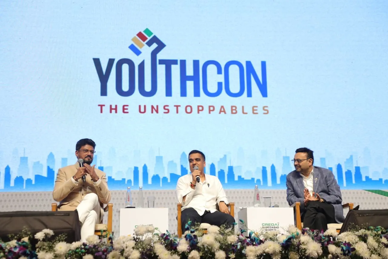 અમદાવાદના ભાવિ વિકાસ અને શહેરી આયોજન પર મંથન: ‘યુથકોન – ધ અનસ્ટોપેબલ’ કોન્કલેવમાં નાયબ મુખ્યમંત્રી હર્ષ સંઘવીનું માર્ગદર્શન સંદેશ 3 CREDAI Ahmedabad Youthcon Unstoppable 2026 2.png