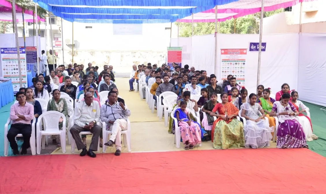 નર્મદા જિલ્લા પંચાયત આયુર્વેદ શાખા દ્વારા યોજાયેલ આયુષ મેળામાં નાગરિકોને વ્યાપક આરોગ્ય માર્ગદર્શન 2 Rajpipla Ayush Mela 2026 2.jpeg