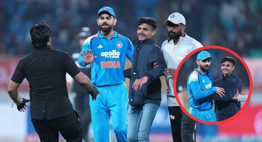 IND vs NZ: રાજકોટમાં સુરક્ષામાં મોટી લાપરવાહી, મેચ દરમિયાન કોહલી પાસે પહોંચ્યો અજાણ્યો યુવક 3 virat11.jpg