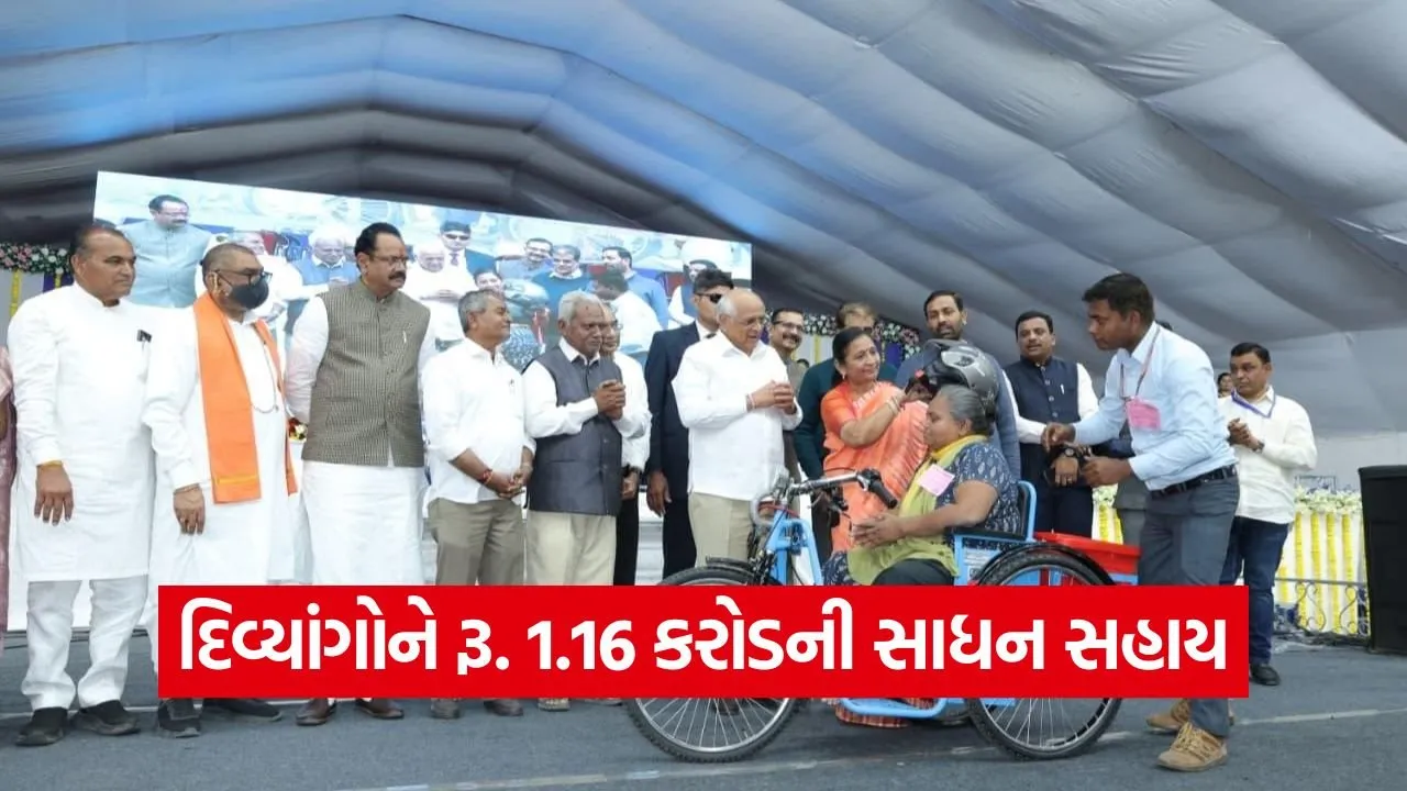 Bhavnagar Divyang Aid Distribution Program Gujarat 1.jpg