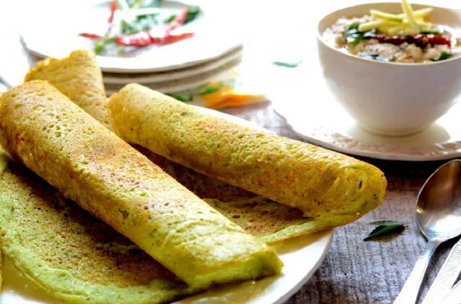 Methi Palak Dosa