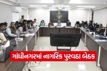 gandhinagar district citizen supply and vigilance committee meeting