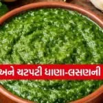 Coriander Garlic Chutney
