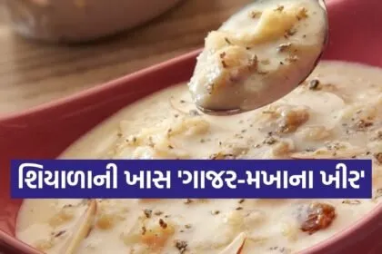 Carrot Makhana Kheer