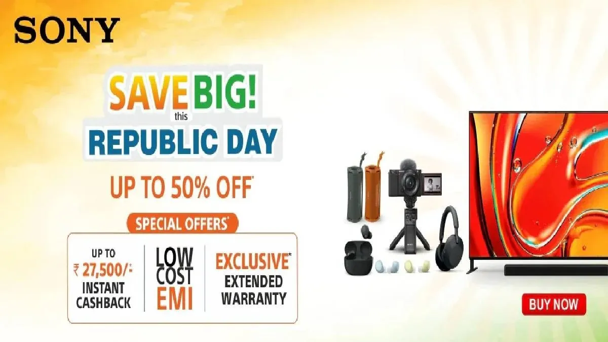 Sony Republic Day Sale 2026
