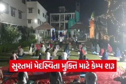 surat obesity free gujarat yoga camp