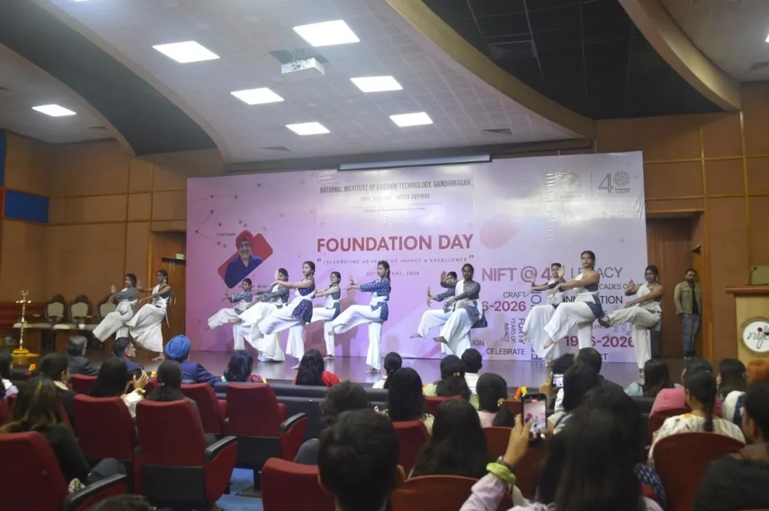 નિફ્ટ ગાંધીનગરે ઉજવ્યો 40મો સ્થાપના દિવસ, ફેશન શિક્ષણની વારસાગાથા અને ભવિષ્યદૃષ્ટિનું ભવ્ય પ્રદર્શન 2 nift gandhinagar 40th foundation day 2.jpeg