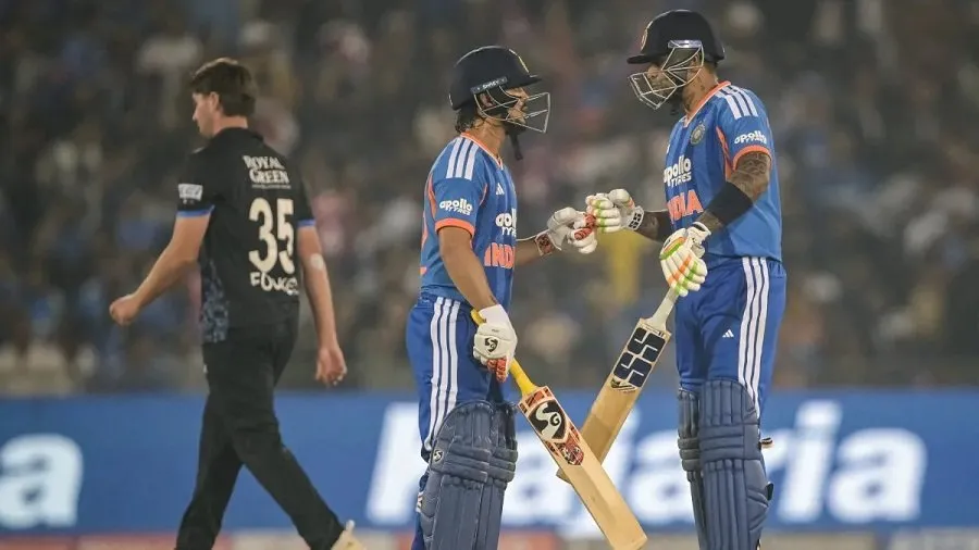 IND vs NZ: ટીમ ઈન્ડિયાએ તોડ્યો વર્ષો જૂનો રેકોર્ડ, ન્યૂઝીલેન્ડ સામે રમી અત્યાર સુધીની સૌથી વિસ્ફોટક ઇનિંગ 2 isan kisan11.jpg