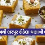Roasted Chana Barfi
