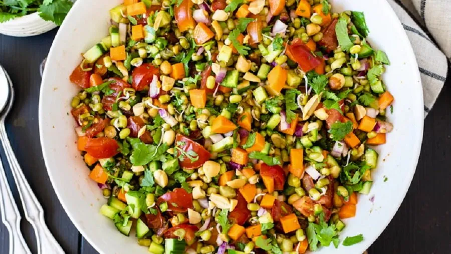 Mung bean salad