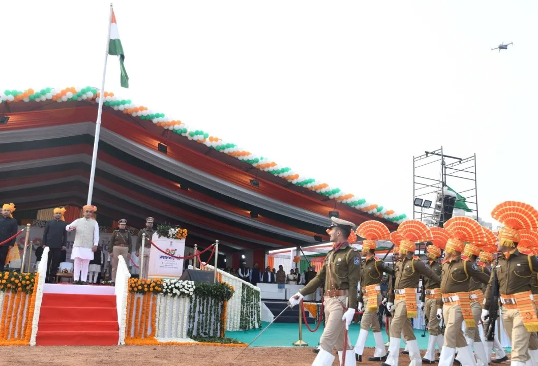 અમદાવાદ ગ્રામ્ય પોલીસ હેડક્વાર્ટર મકરબા ખાતે નાયબ મુખ્યમંત્રી હર્ષ સંઘવીની ઉપસ્થિતિમાં ૭૭મા પ્રજાસત્તાક પર્વની ભવ્ય અને ગૌરવસભર ઉજવણી 2 Harsh Sanghavi Ahmedabad Republic Day Celebration 2026 2.jpeg