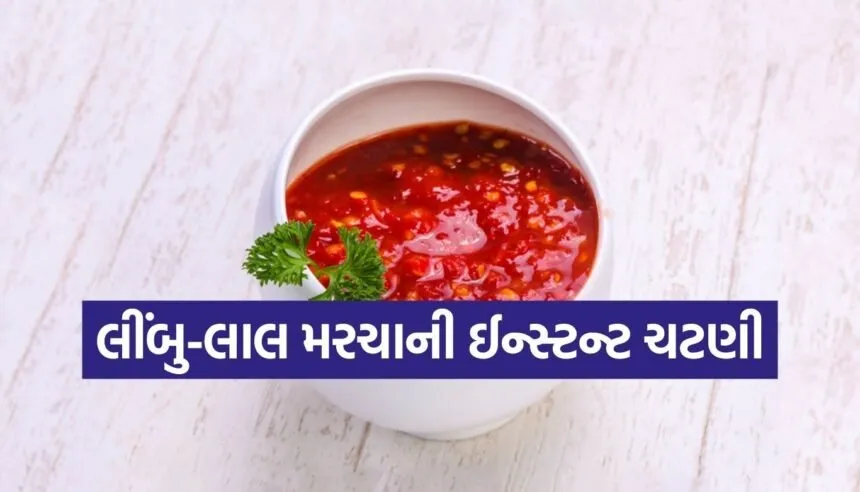 Lemon Red Chilli Chutney