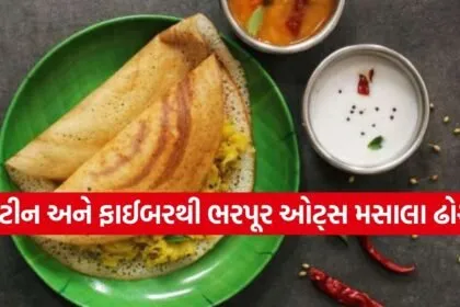 Oats Masala Dosa