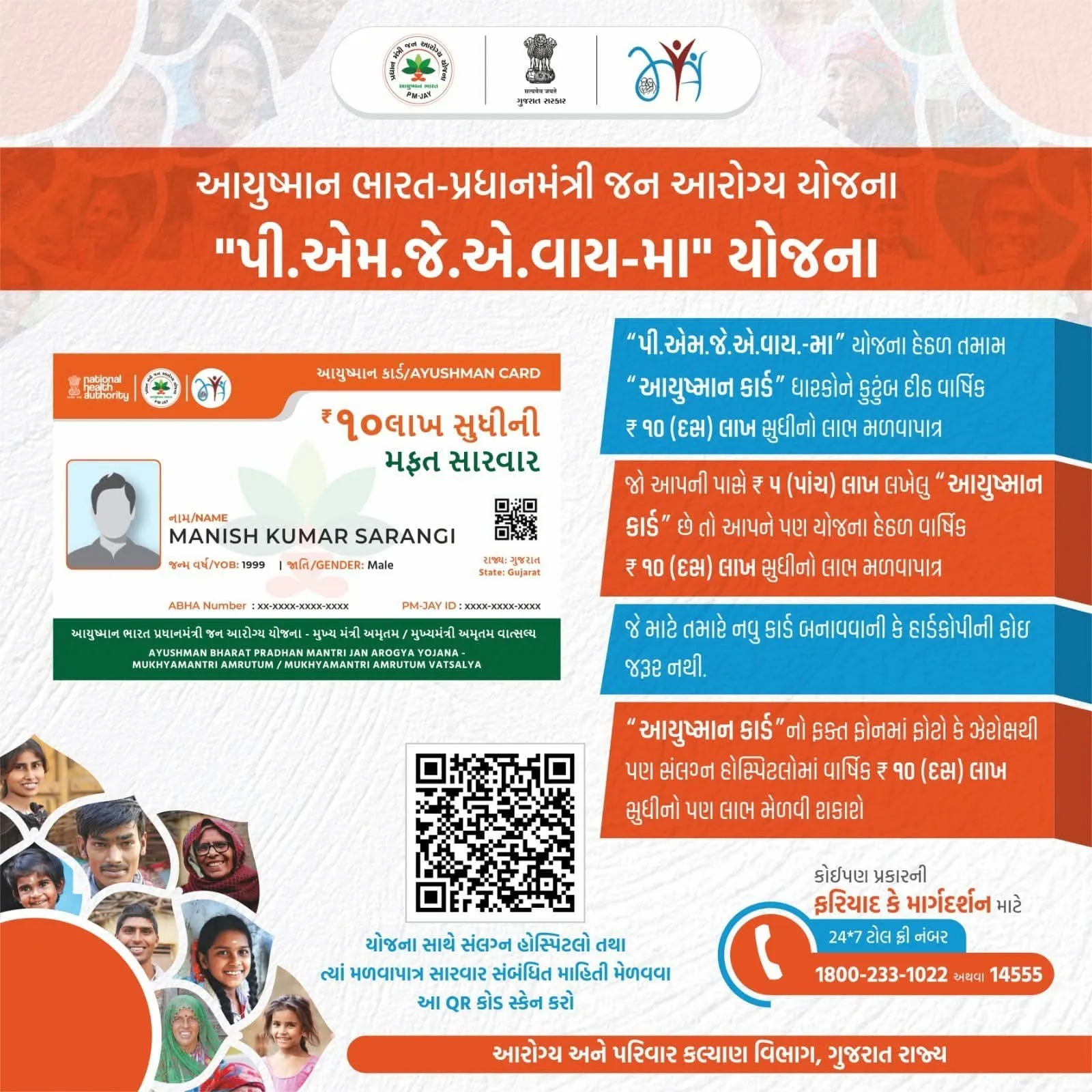 ગંભીર બીમારીઓમાં વિનામૂલ્યે સારવાર: PM-JAY યોજના સુરત જિલ્લામાં બની આશીર્વાદરૂપ 2 Ayushman Bharat PMJAY Health Coverage Surat.png
