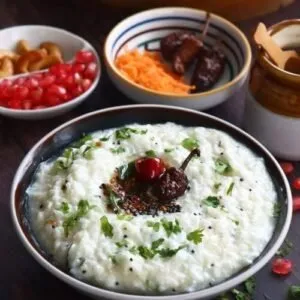 ક્રીમી કર્ડ રાઈસ: ઉનાળામાં પેટને ઠંડક આપતી દક્ષિણ ભારતની સ્પેશિયલ રેસીપી 2 images