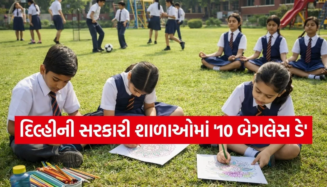 Delhi Schools Bagless Day