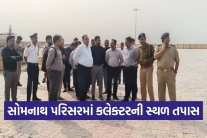 somnath mahashivratri arrangements district collector inspection