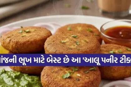 Aloo Paneer Tikki