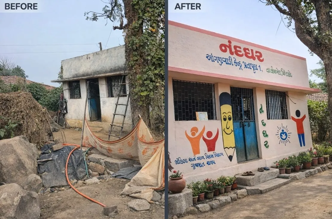 દાહોદ જિલ્લામાં “આંગણવાડી નવીનીકરણ ઝુંબેશ-૨૬” હેઠળ આંગણવાડી કેન્દ્રો બનશે વધુ સુવિધાયુક્ત અને આકર્ષક 2 Dahod Anganwadi Renovation Abhiyan 2026 1.jpeg