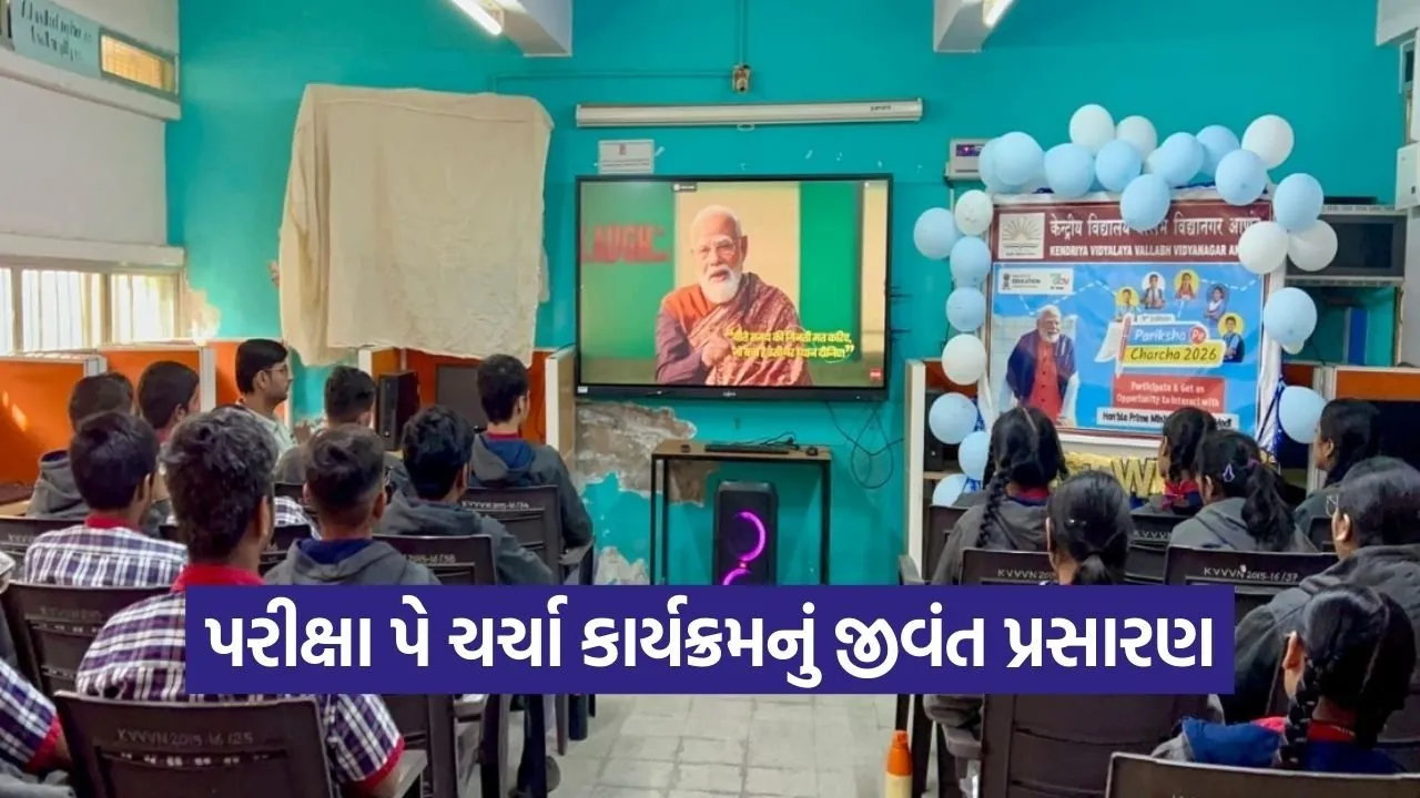 Pariksha Pe Charcha Vallabh Vidyanagar Students.jpg