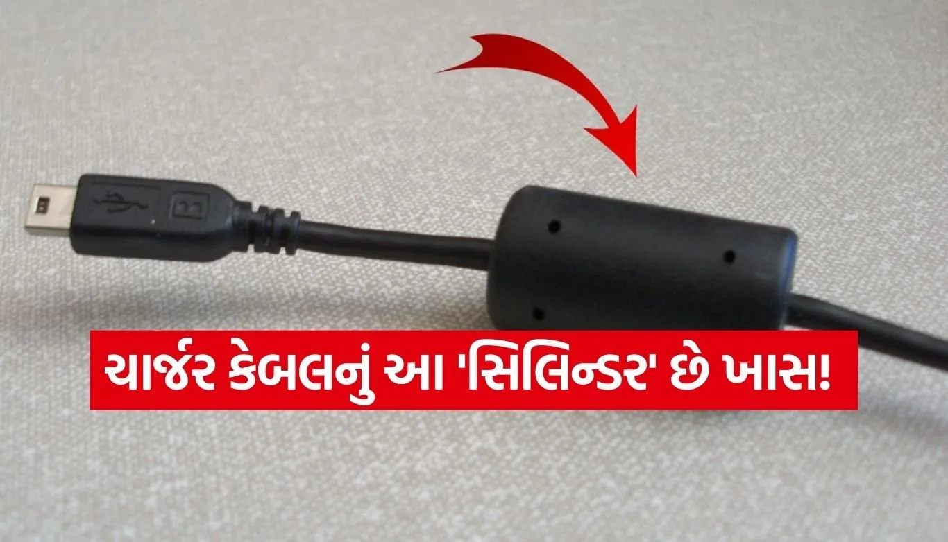Charger cable cylinder