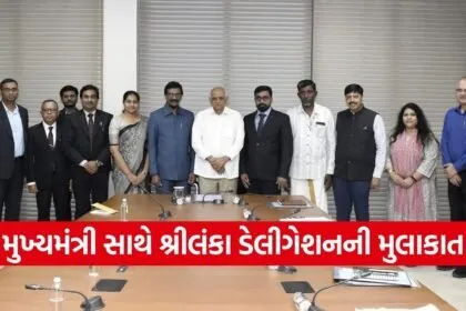Gujarat Sri Lanka Bilateral Cooperation Meeting 1