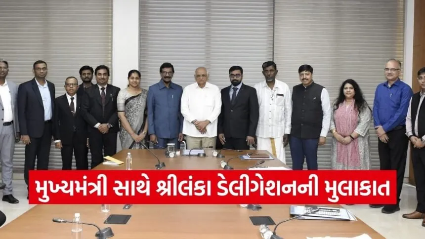 Gujarat Sri Lanka Bilateral Cooperation Meeting 1