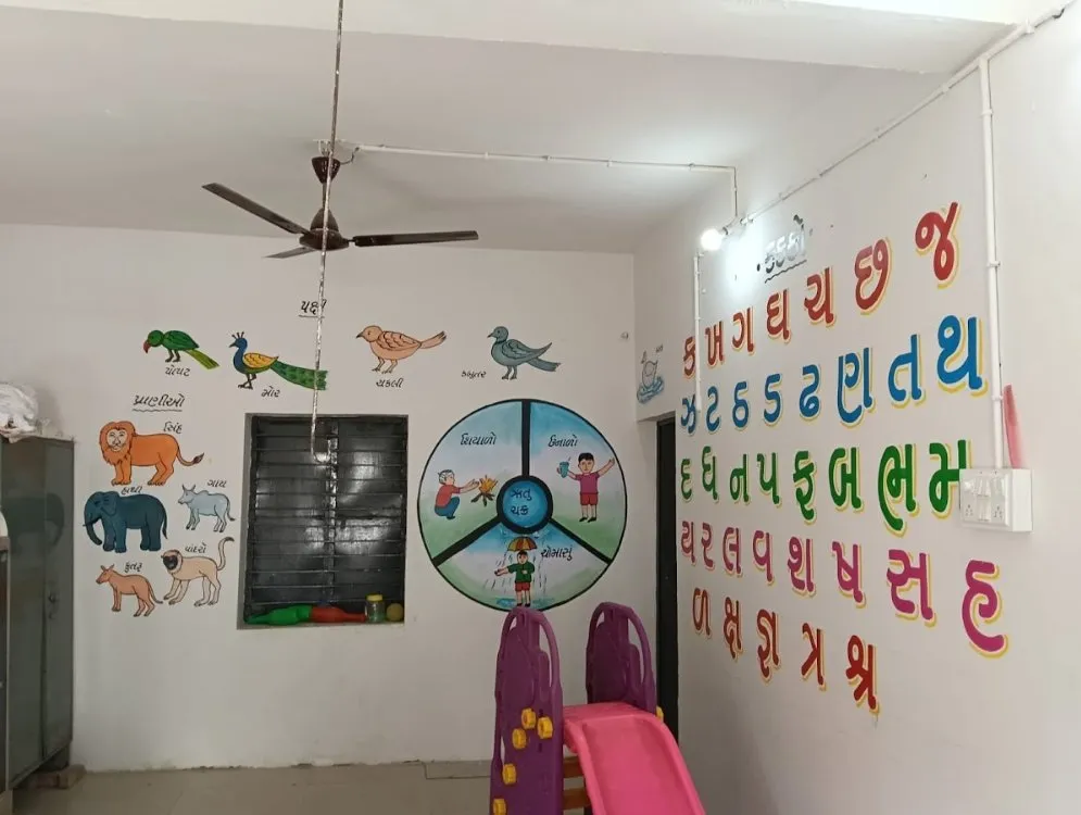 ગાંધીનગર તાલુકામાં આંગણવાડી નવીનીકરણ ઝુંબેશ-૨૬ હેઠળ રંગીન અને સુવિધાયુક્ત કેન્દ્રો તૈયાર કરવાની યુદ્ધના ધોરણે કામગીરી 3 Gandhinagar Anganwadi Renovation Campaign 2026 2.jpeg